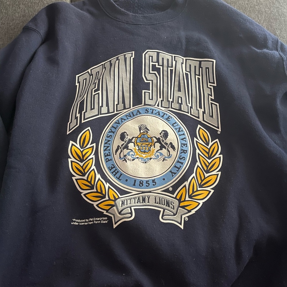 Penn State navy blue pullover - Picture 3 of 3